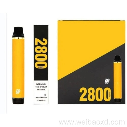 ZOOY 2800 Puffs Disposable Vape Pen Health e-cigarettes